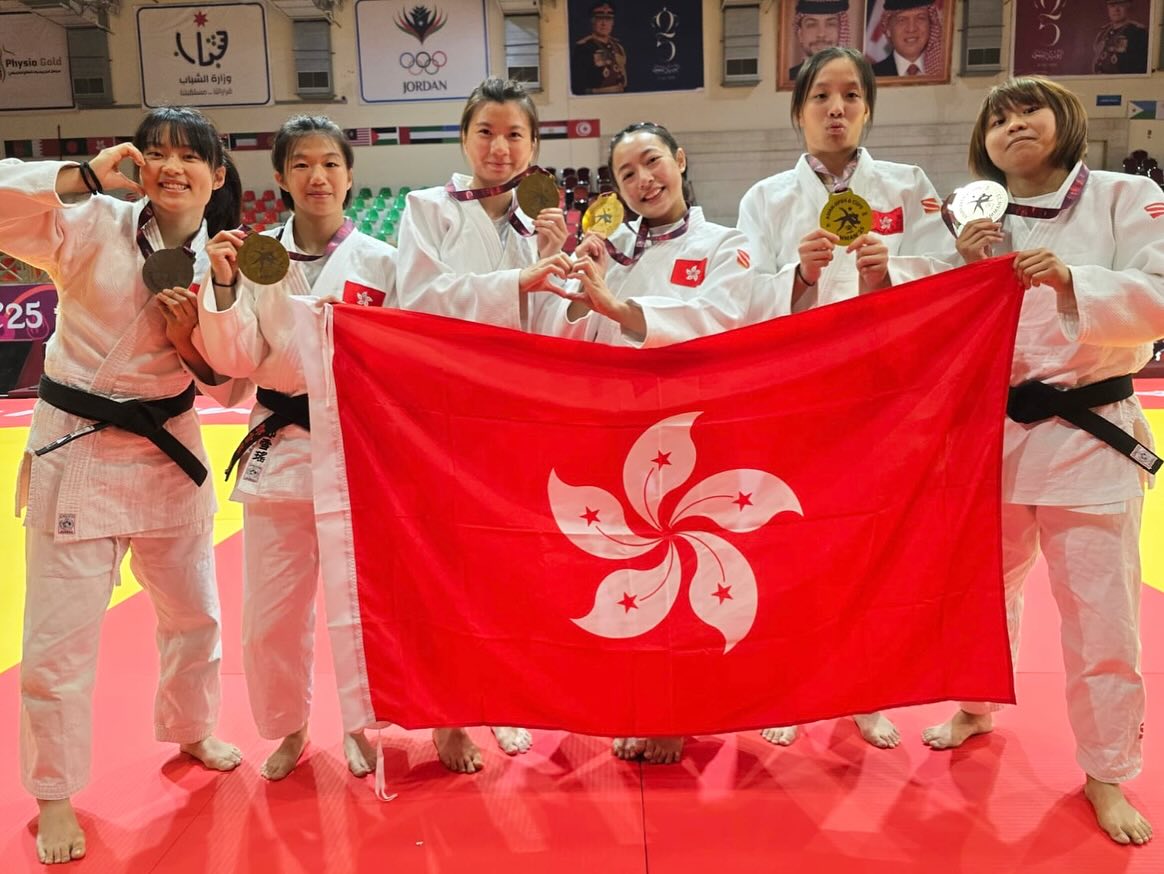 HK Women Junior Team Returns from Amman with 4 Golds and 2 Silvers